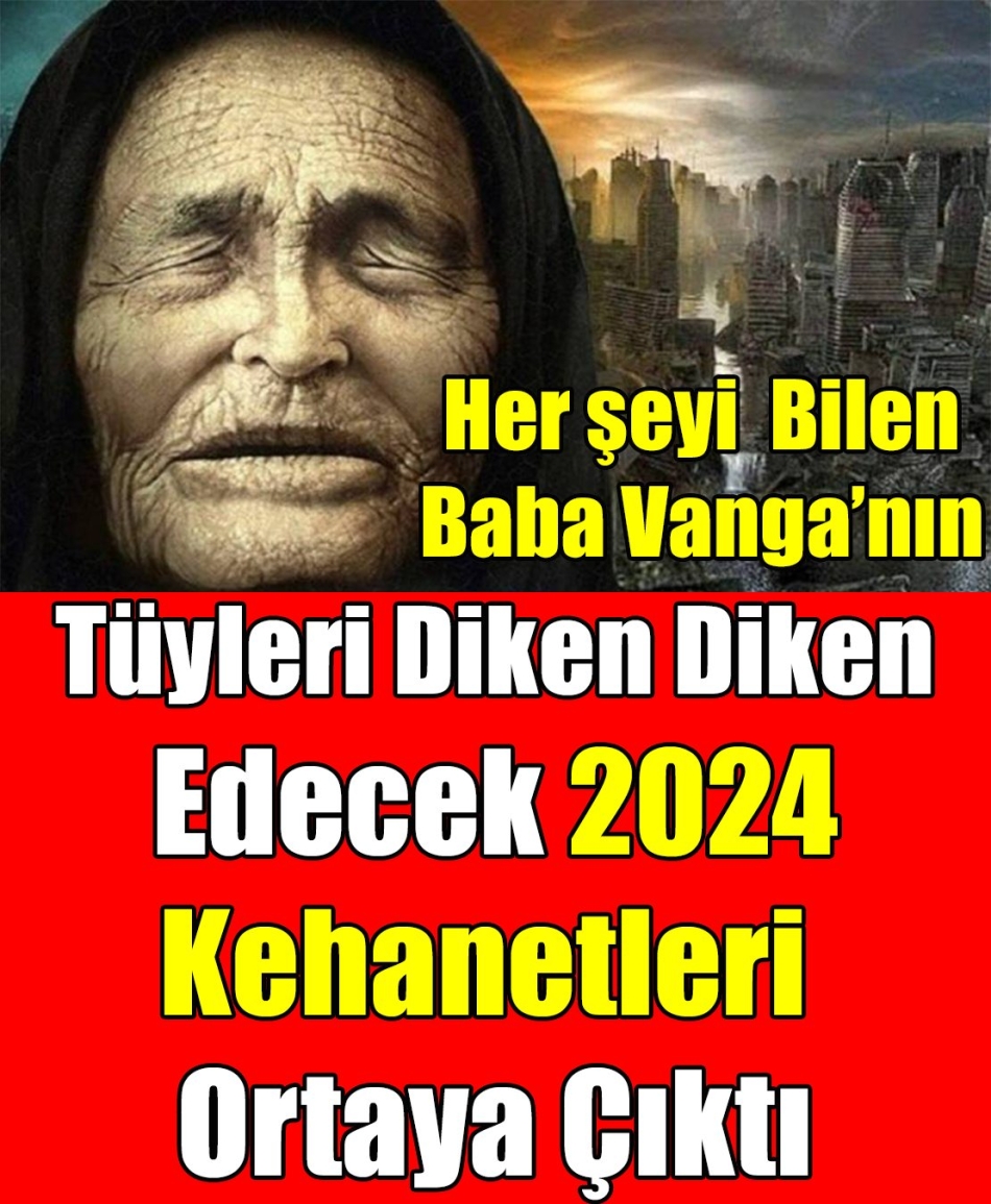 Kör kahin Baba Vanga nın 2024 kehanetleri tüyler ürp rtti Bilgi Rehberim